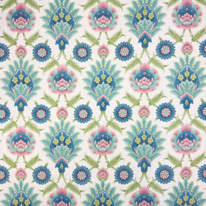 Printed Linen Look Upholstery Fabric | Heavyweight Linen Blend 55" (140cm) Wide Curtains, Blinds & Furnishing Fabric – Sold by the Meter