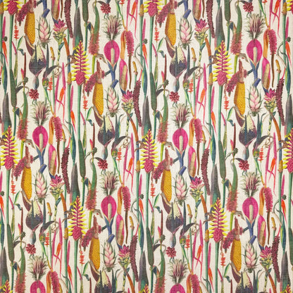 Printed Linen Look Upholstery Fabric | Heavyweight Linen Blend 55" (140cm) Wide Curtains, Blinds & Furnishing Fabric – Sold by the Meter