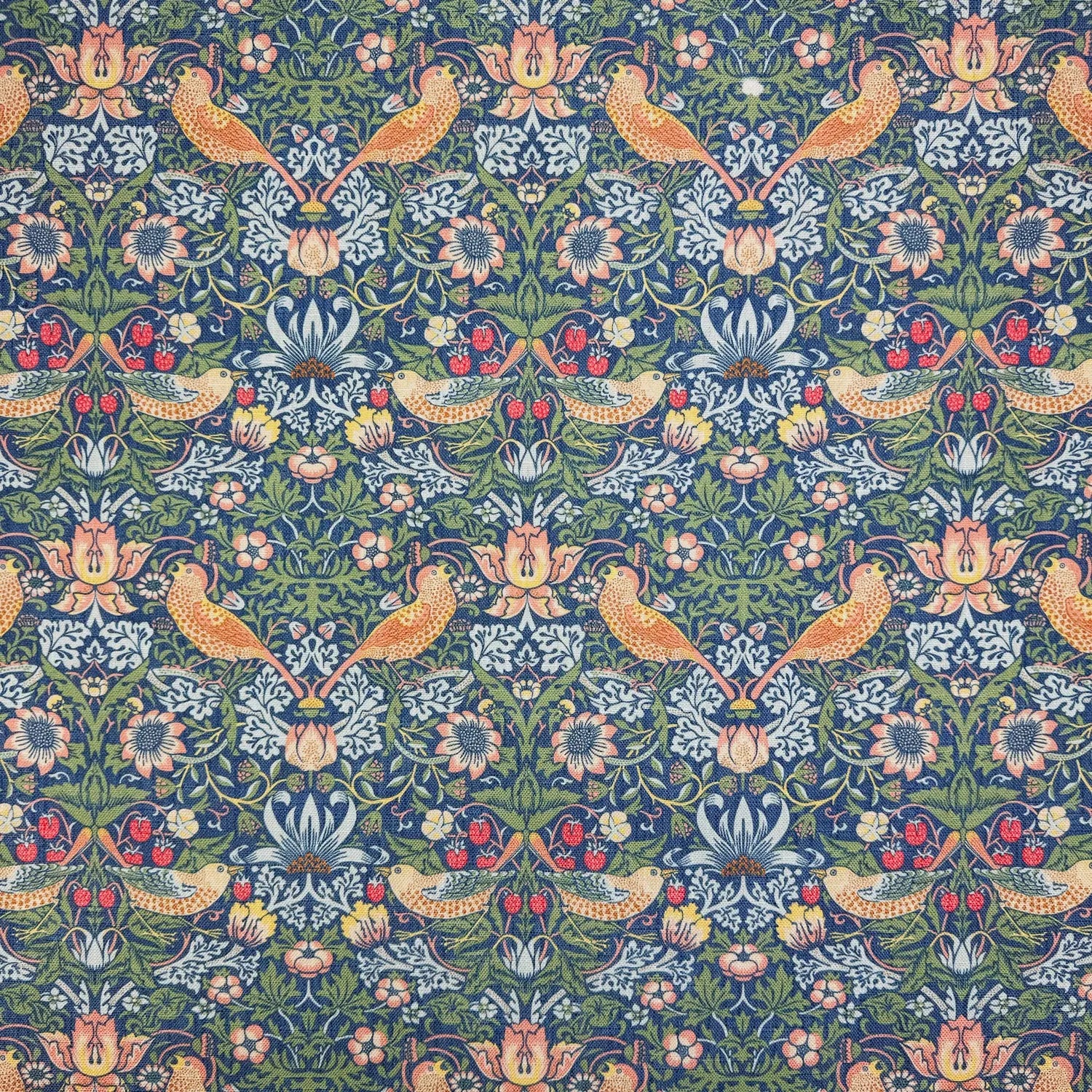 Printed Linen Look Upholstery Fabric | Heavyweight Linen Blend 55" (140cm) Wide Curtains, Blinds & Furnishing Fabric – Sold by the Meter