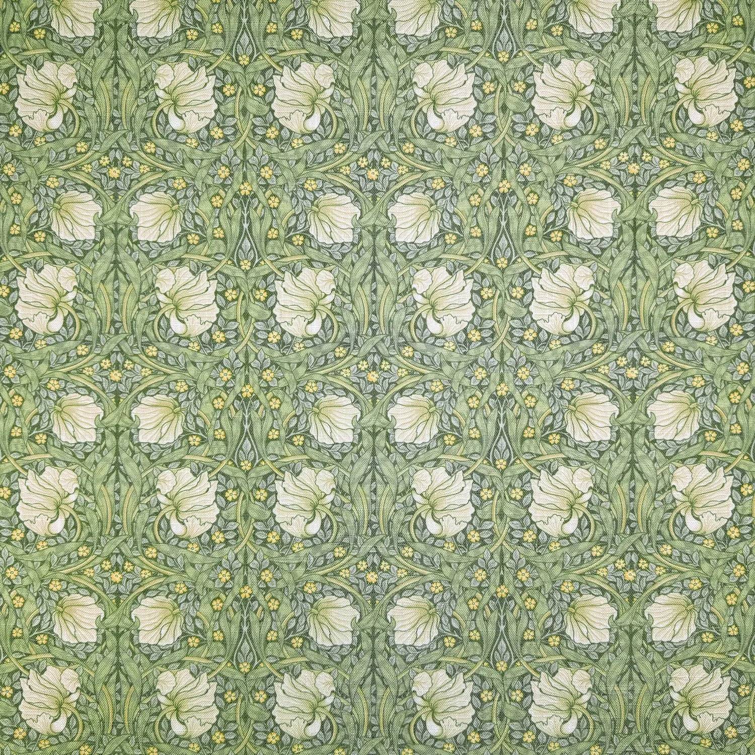 Printed Linen Look Upholstery Fabric | Heavyweight Linen Blend 55" (140cm) Wide Curtains, Blinds & Furnishing Fabric – Sold by the Meter