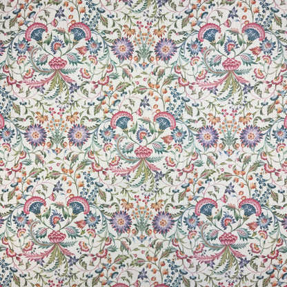 Printed Linen Look Upholstery Fabric | Heavyweight Linen Blend 55" (140cm) Wide Curtains, Blinds & Furnishing Fabric – Sold by the Meter