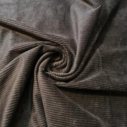 Italian 100% Cotton Velvet Corduroy Fabric – 58" Wide Plain & Printed Jumbo / Needle Cord for Upholstery & Dressmaking