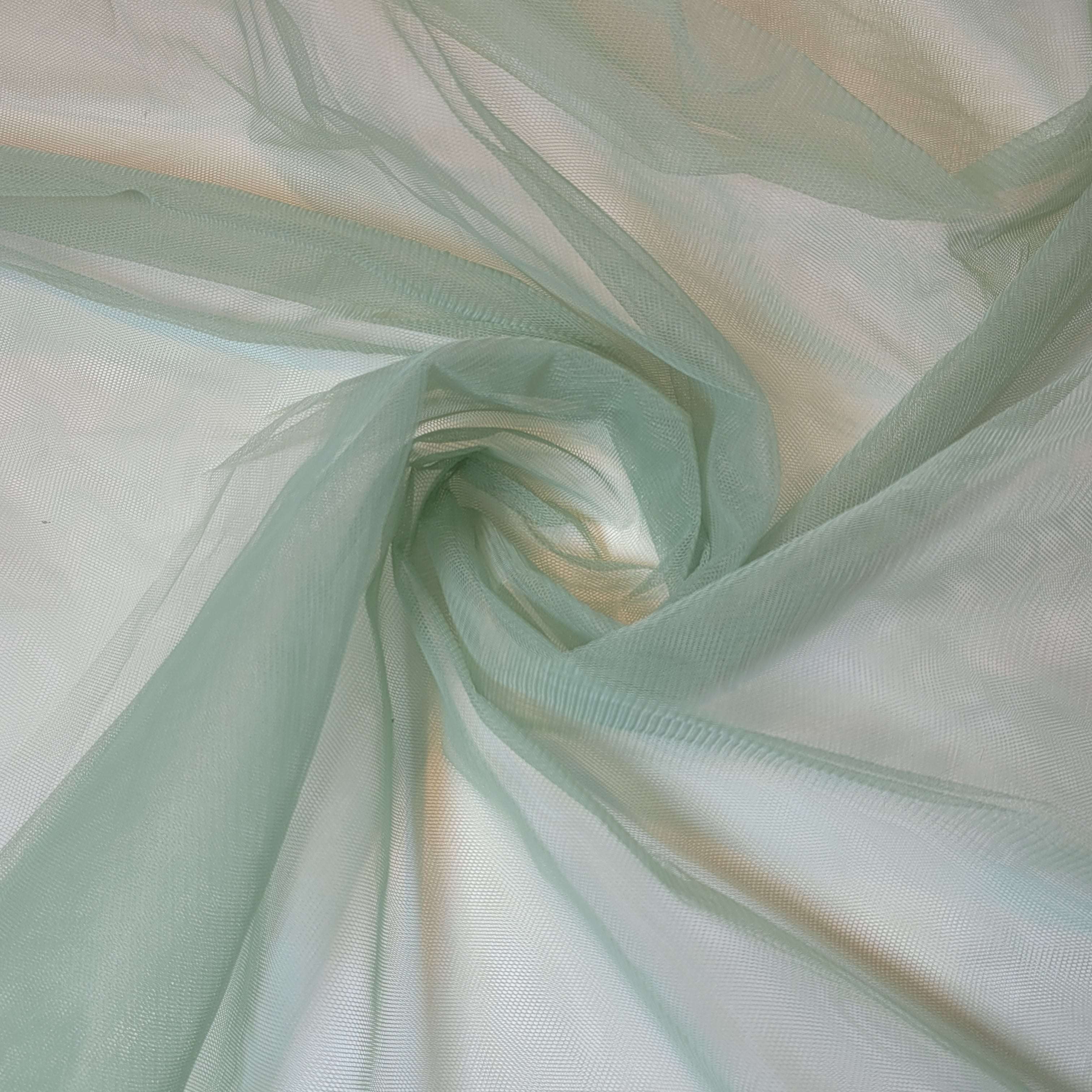 Premium Soft Plain Sheer Tulle Net Fabric – 58