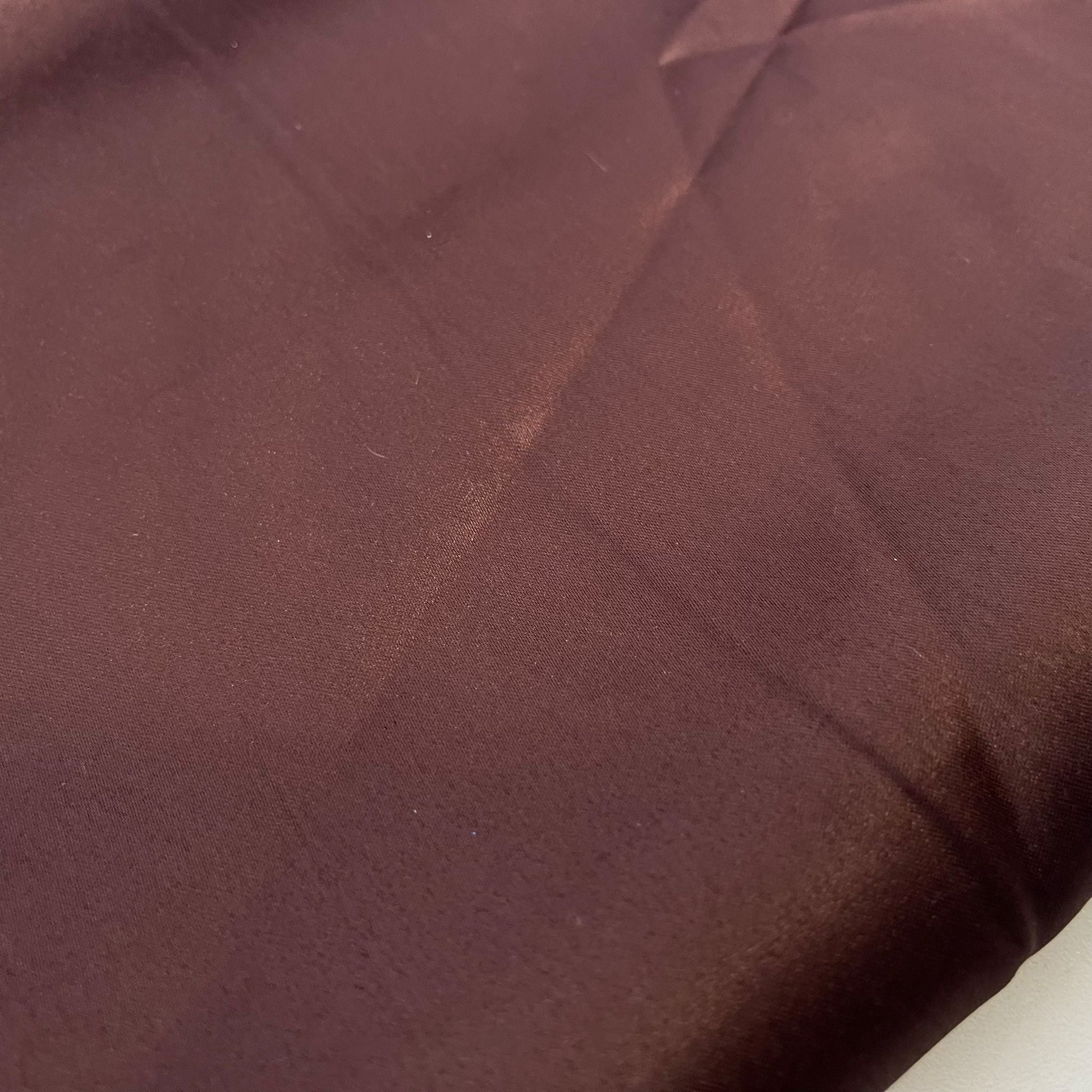 Light Weight Wedding Dull Duchess Satin Fabric Bridal Gown Dress Material 58" Wide By The Meter  Deep Brown