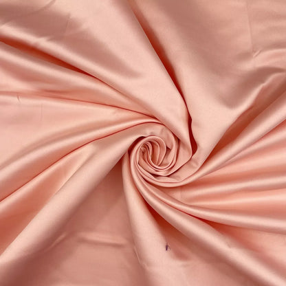Dull Duchess Satin Fabric – 58" Wide Crepe Back Bridal & Prom Dress Material by the Metre