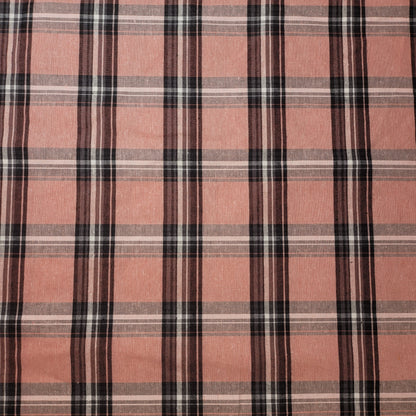 100% Cotton Tartan & Check Plaid Fabric – 58" Wide Stripe Dress, Quilting & Craft Material by the Metre