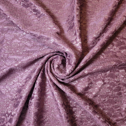 Premium Satin Bonded Lace Fabric – 58" Wide Designer Dress & Craft Material by the Meter