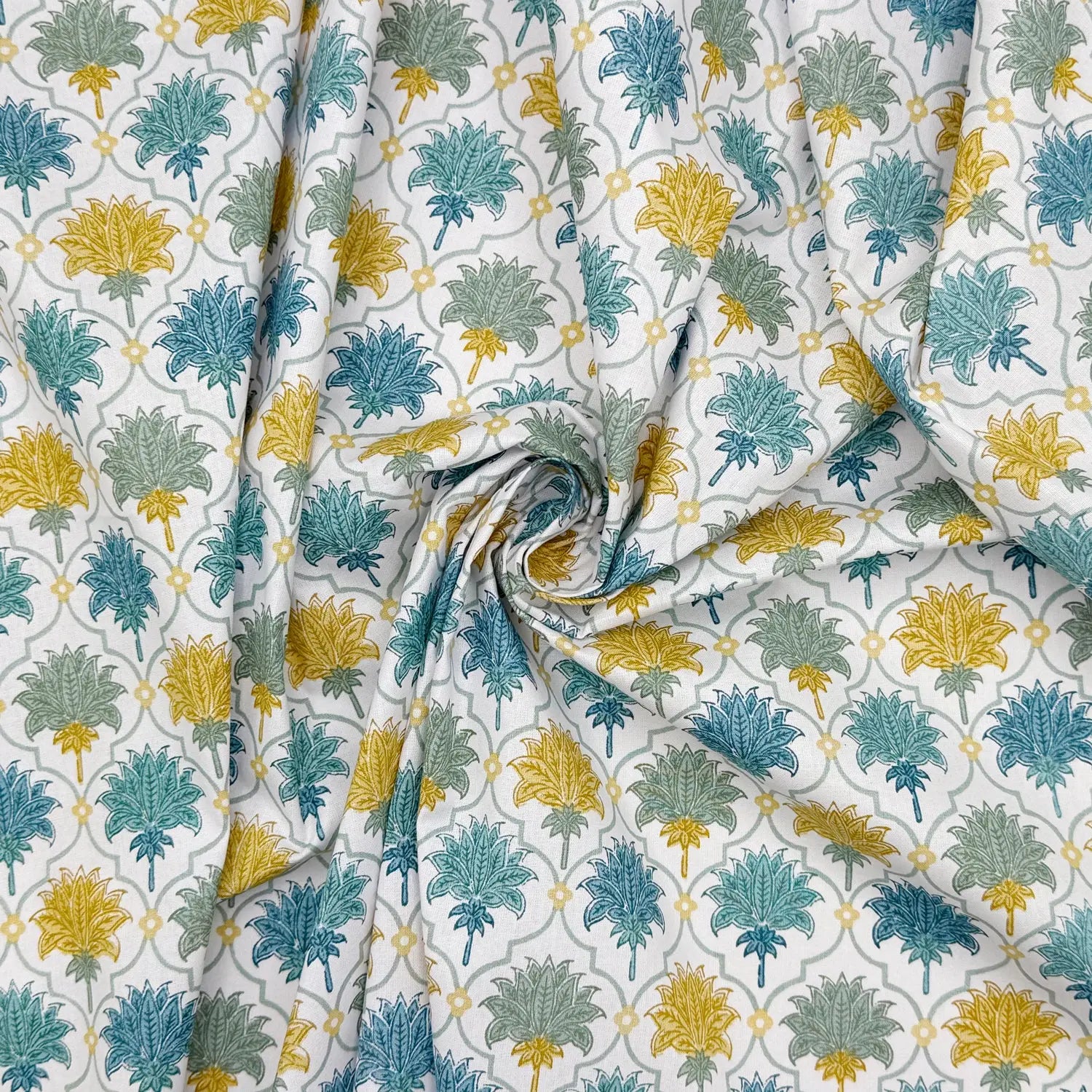 Printed Cotton Fabric | Lightweight 100% Cotton 57