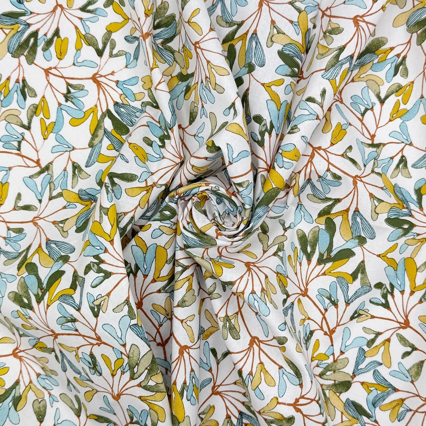Printed Cotton Fabric | Lightweight 100% Cotton 57" (145cm) Wide Dressmaking & Craft Fabric – Sold by the Meter