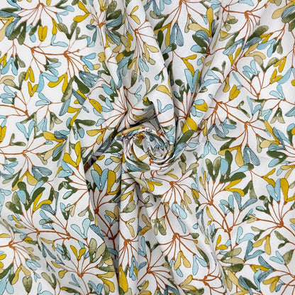 Printed Cotton Fabric | Lightweight 100% Cotton 57" (145cm) Wide Dressmaking & Craft Fabric – Sold by the Meter