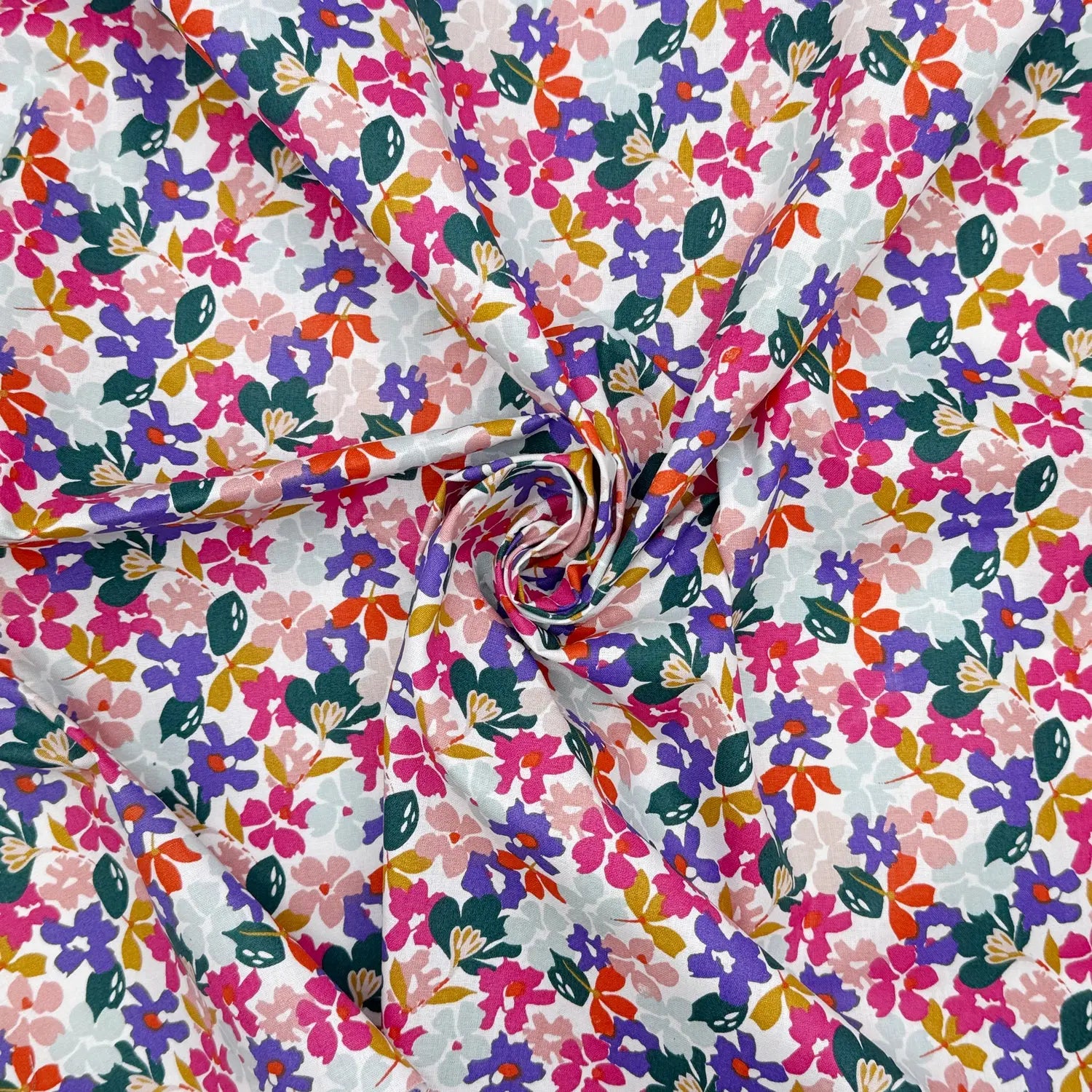 Printed Cotton Fabric | Lightweight 100% Cotton 57