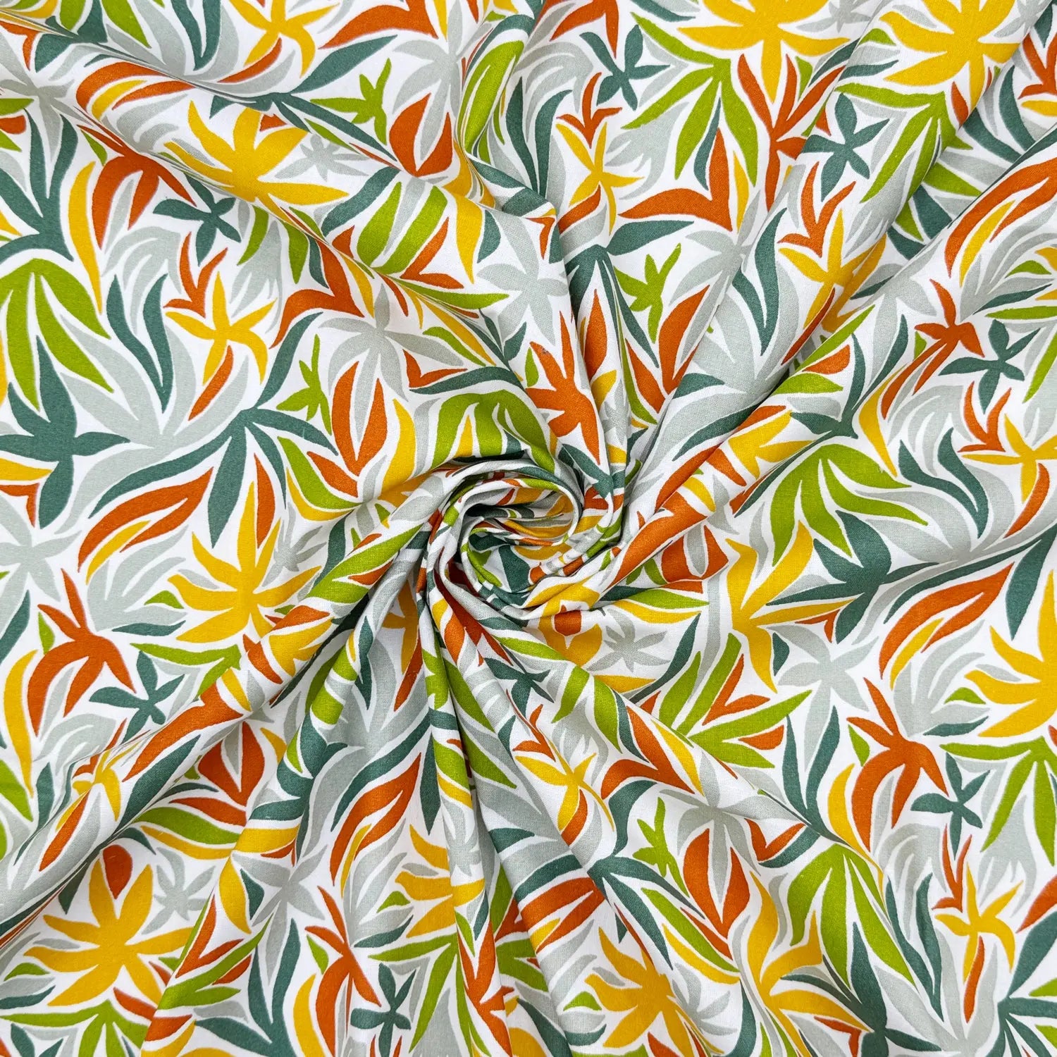 Printed Cotton Fabric | Lightweight 100% Cotton 57
