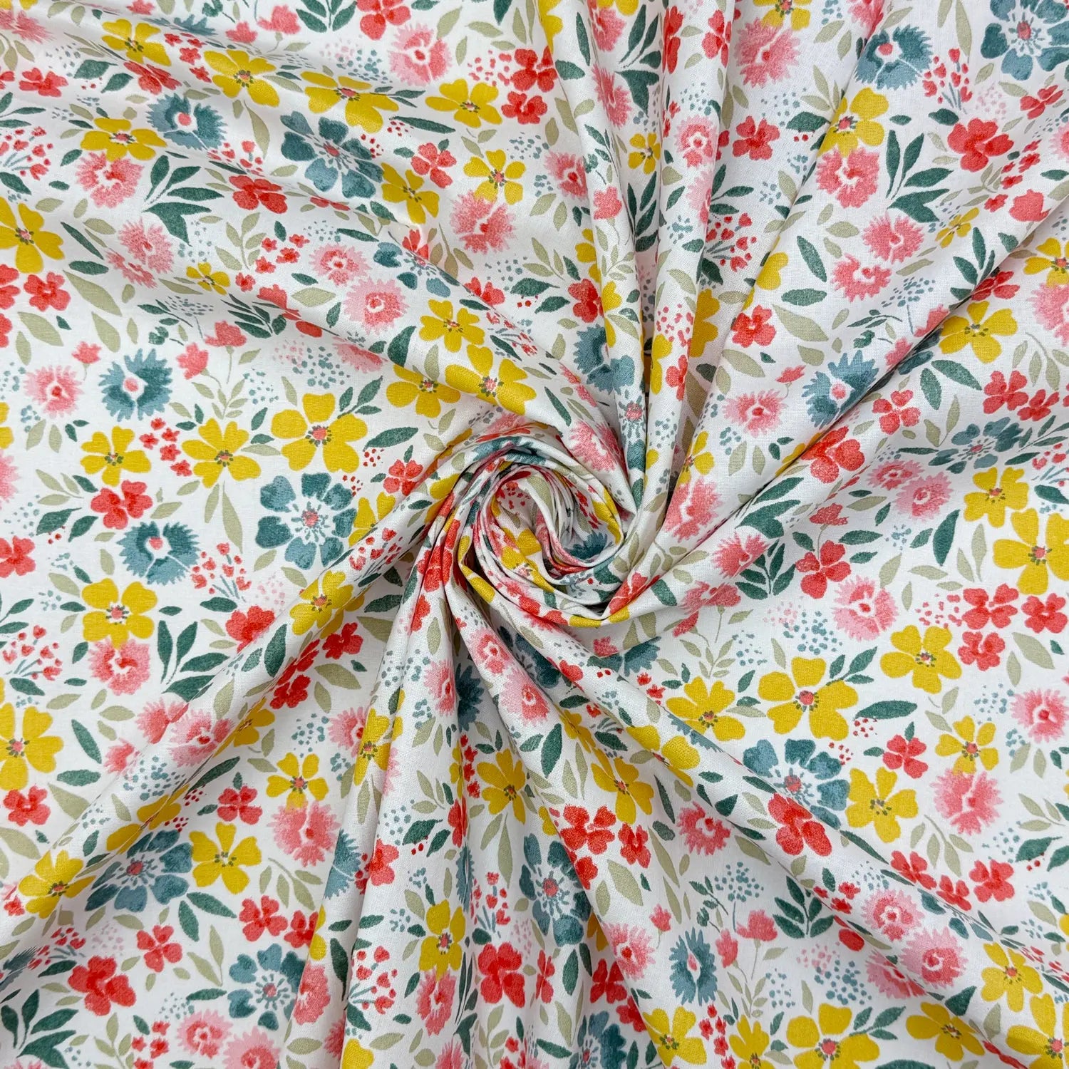 Printed Cotton Fabric | Lightweight 100% Cotton 57