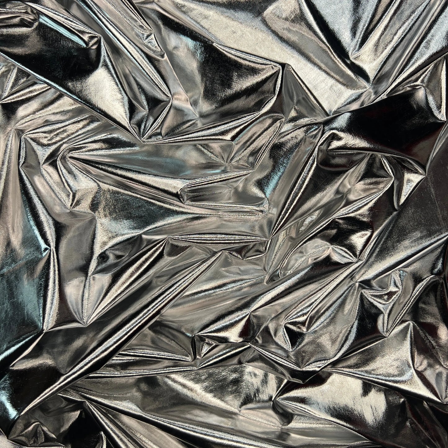 Stretchy Metallic Look Foil Jersey Fabric | Soft Shiny Jersey 58" (147cm) Wide Dance & Costume Fabric – Sold by the Meter