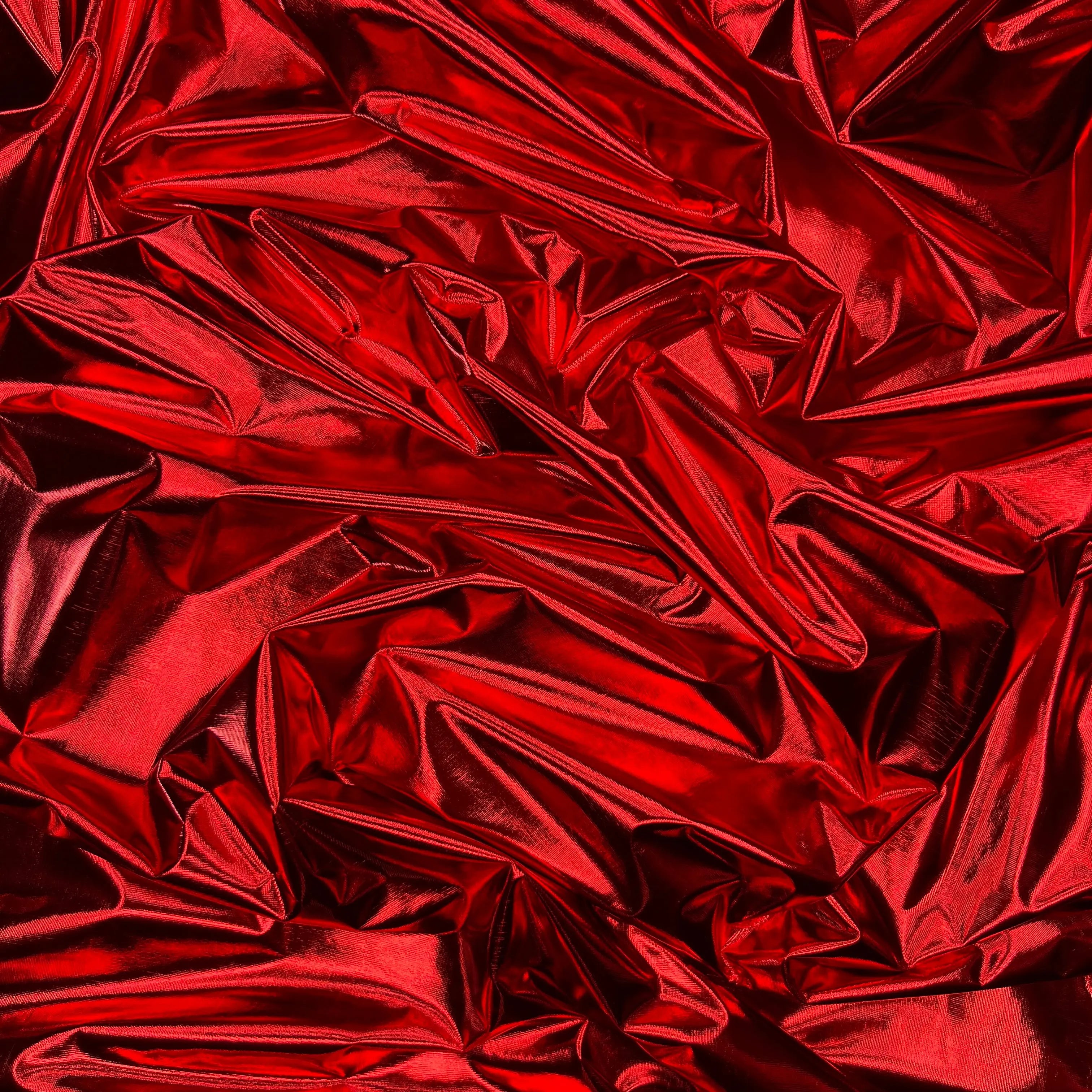 Stretchy Metallic Look Foil Jersey Fabric | Soft Shiny Jersey 58