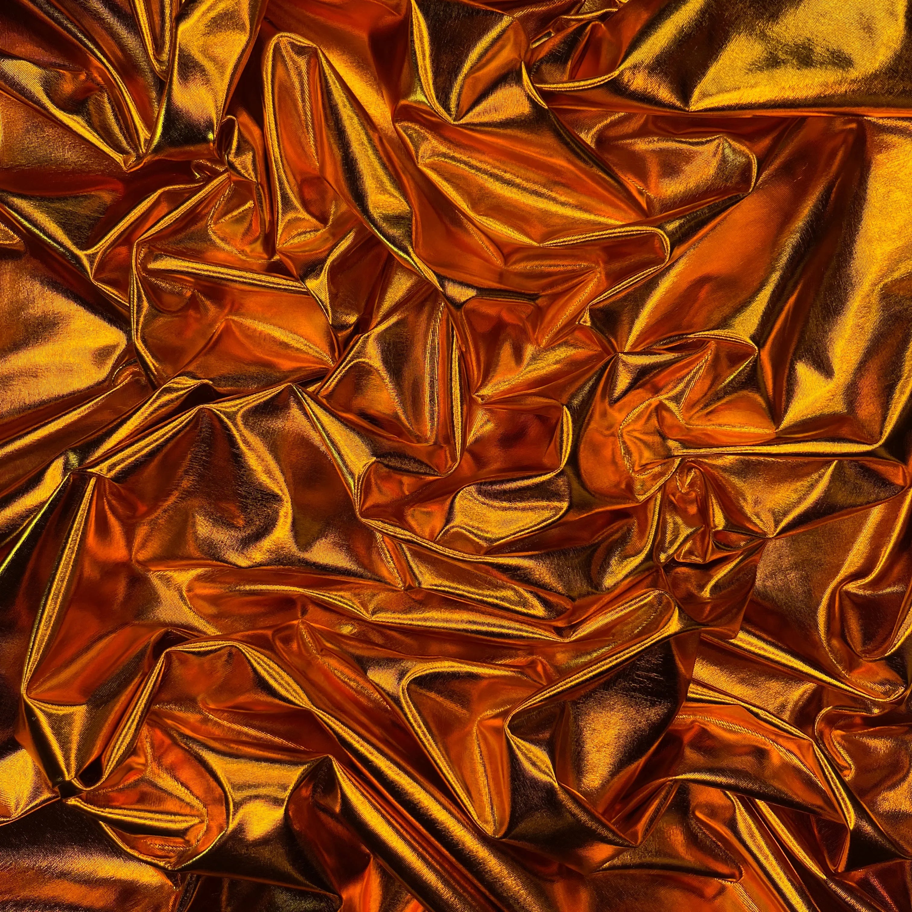 Stretchy Metallic Look Foil Jersey Fabric | Soft Shiny Jersey 58