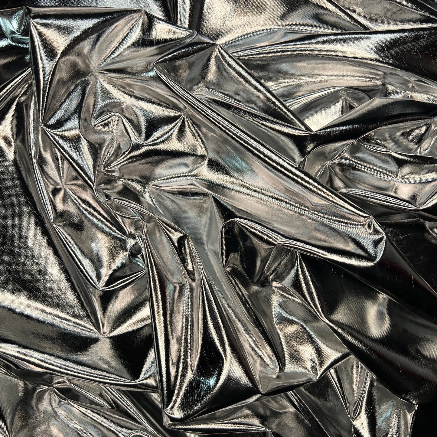 Stretchy Metallic Look Foil Jersey Fabric | Soft Shiny Jersey 58" (147cm) Wide Dance & Costume Fabric – Sold by the Meter
