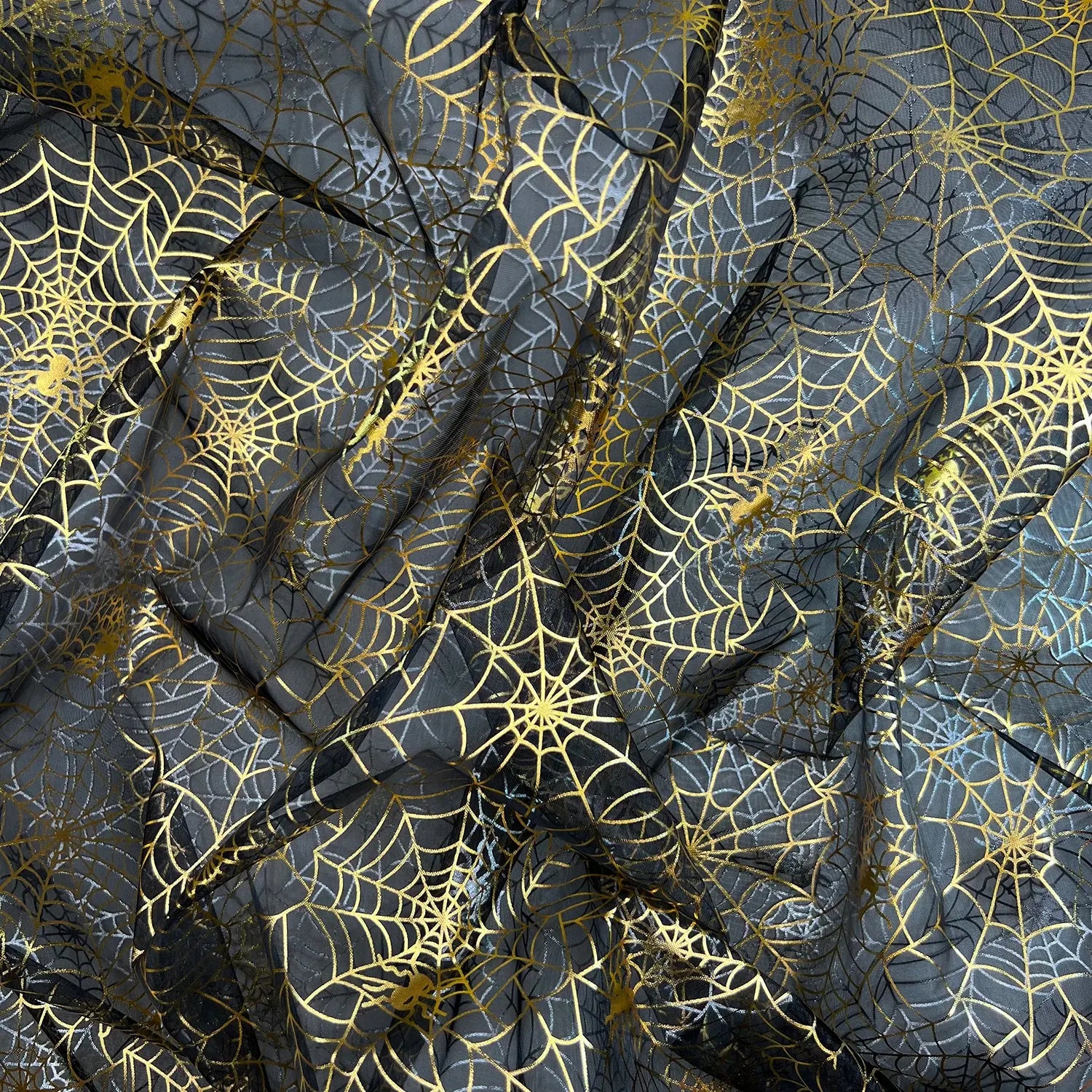 Organza Foil Fabric | Patterned & Christmas Foil 59