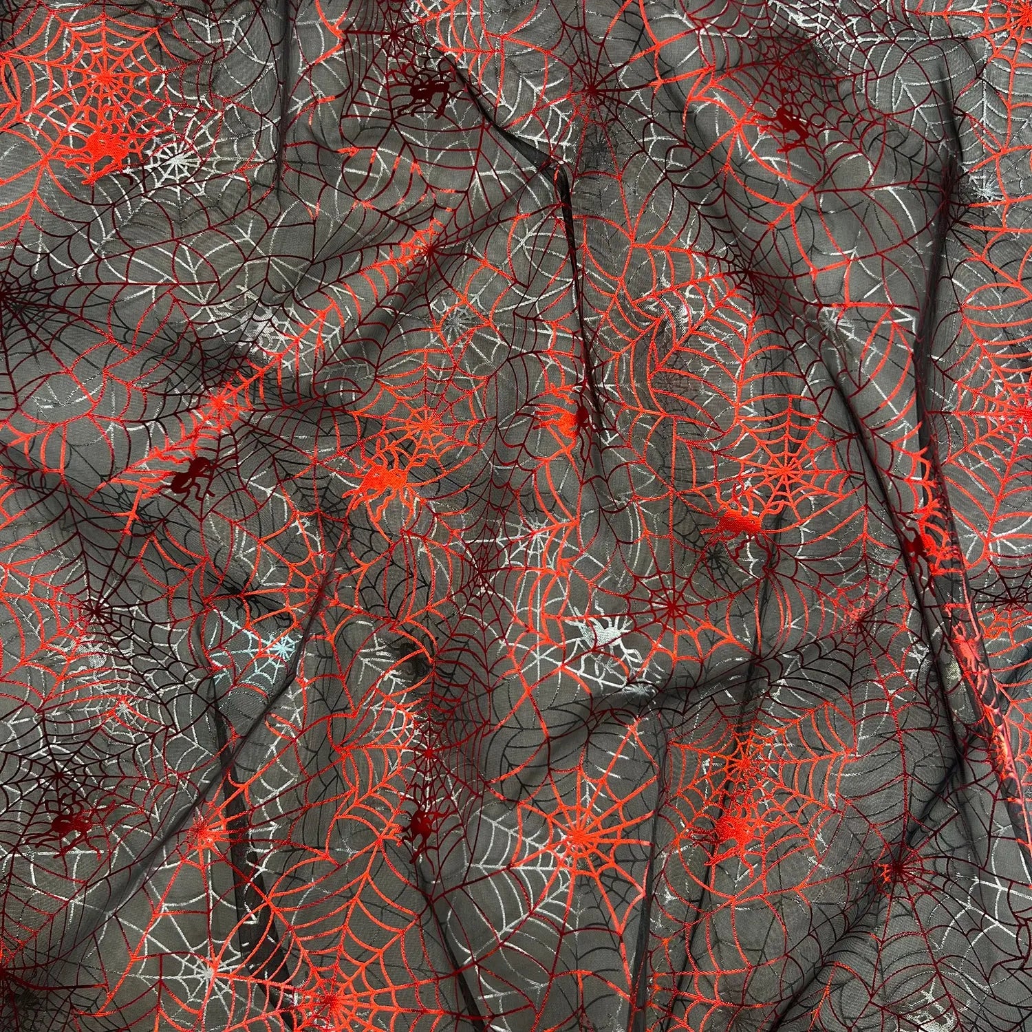 Organza Foil Fabric | Patterned & Christmas Foil 59