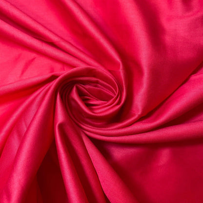 100% Cotton Sateen Fabric – 44" Wide Soft Dressmaking, Curtain Lining & Craft Material by the Metre