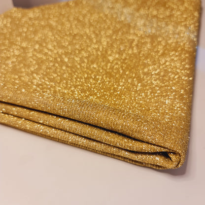 Shimmer Moonlight Stretch Glitter Nylon Fabric – 58" Wide Stardust Backdrop, Dress & Craft Material