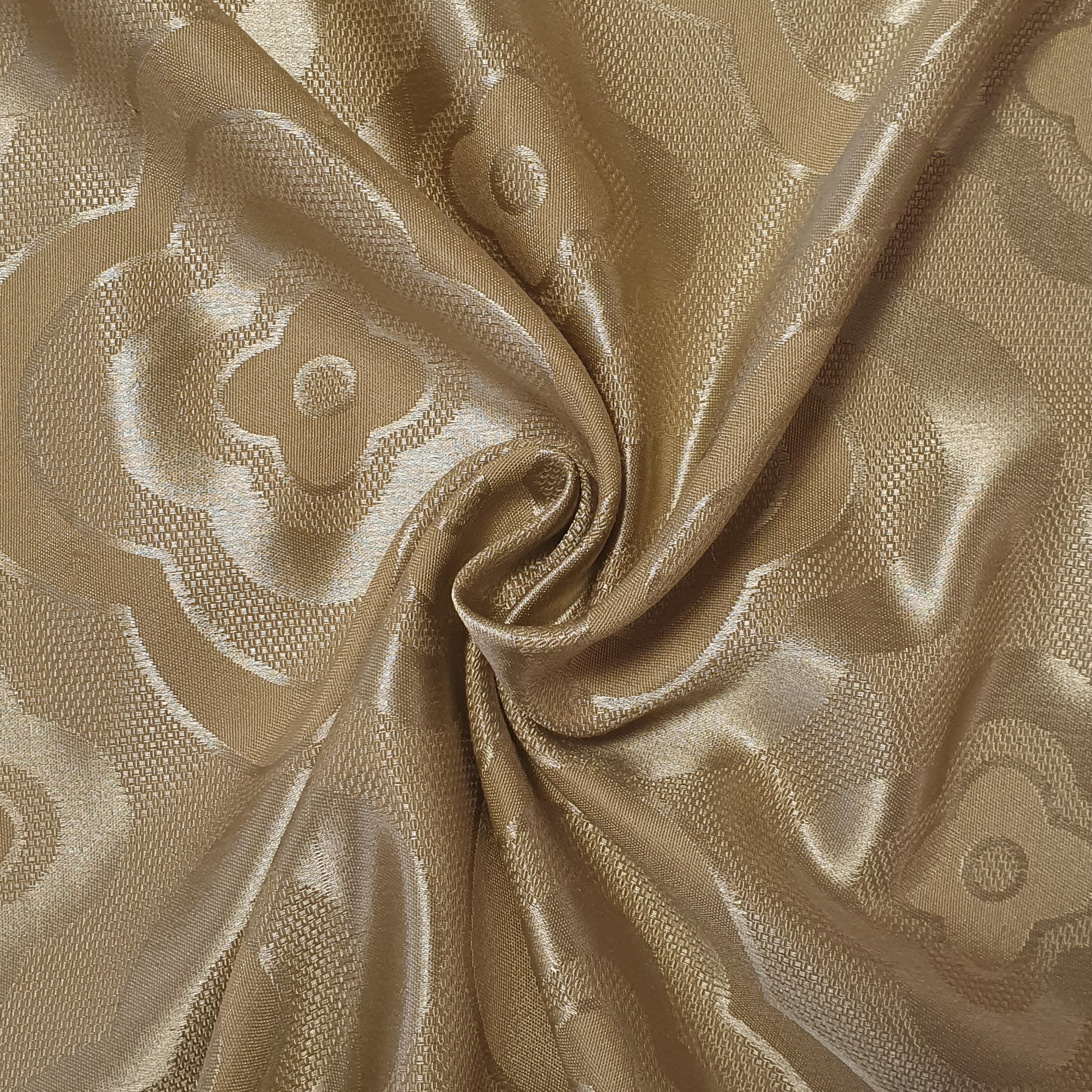 Luxurious Satin Jacquard Fabric – 58