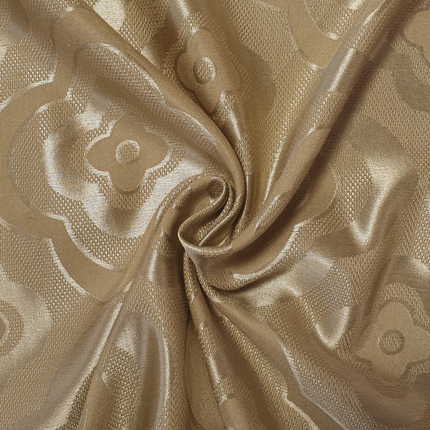Luxurious Satin Jacquard Fabric – 58" Wide Upholstery & Dressmaking Material with Floral, Paisley, Stripe & Geometric Designs