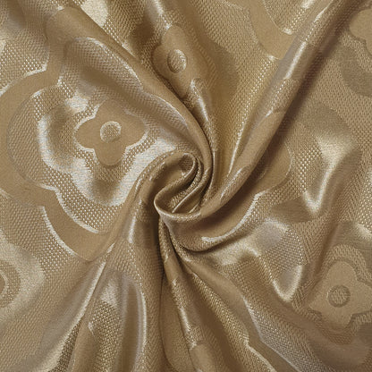 Luxurious Satin Jacquard Fabric – 58" Wide Upholstery & Dressmaking Material with Floral, Paisley, Stripe & Geometric Designs