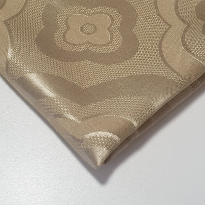 Luxurious Satin Jacquard Fabric – 58" Wide Upholstery & Dressmaking Material with Floral, Paisley, Stripe & Geometric Designs