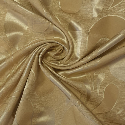 Luxurious Satin Jacquard Fabric – 58" Wide Upholstery & Dressmaking Material with Floral, Paisley, Stripe & Geometric Designs