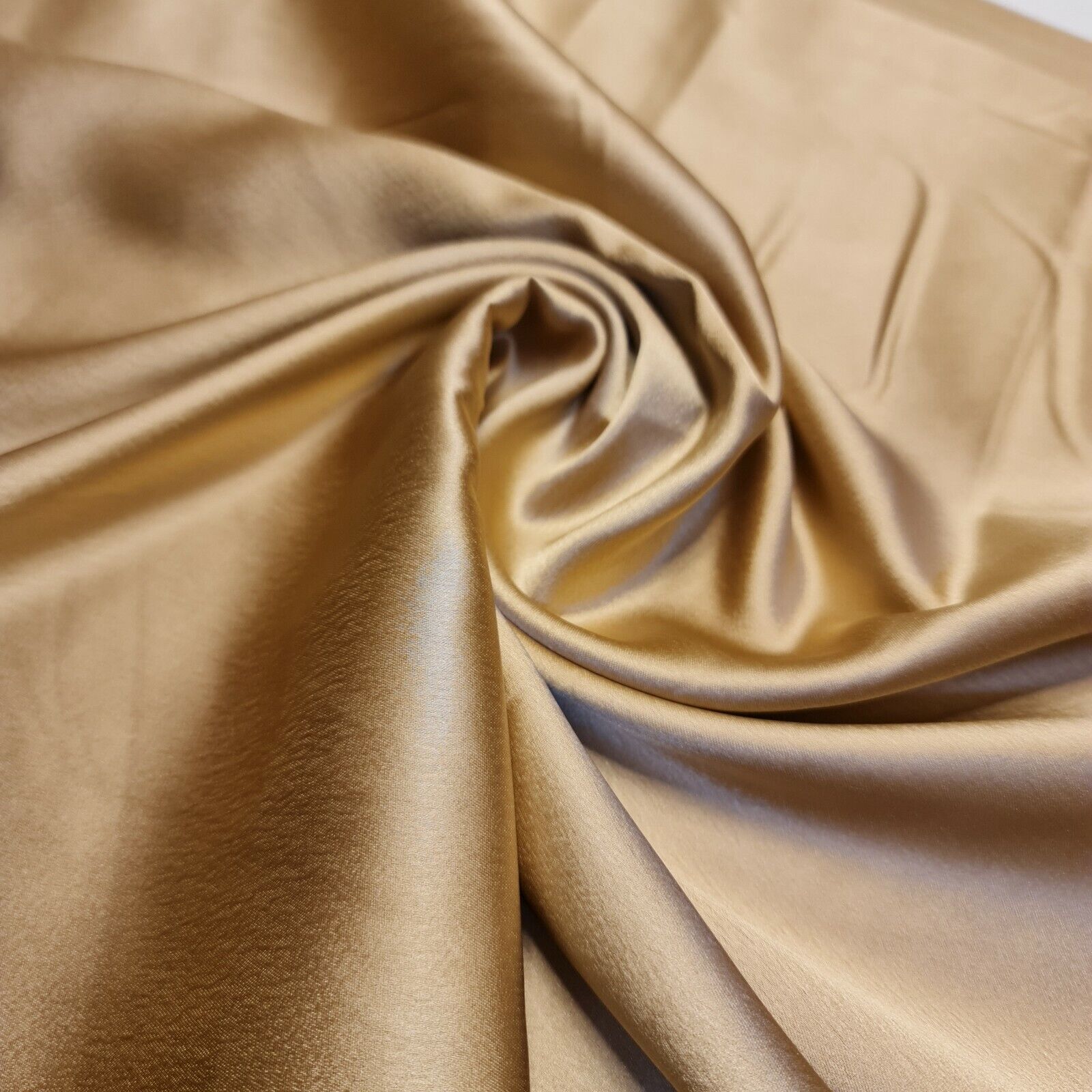 Satin Charmeuse Glossy Silky Polyester Fabric – 44