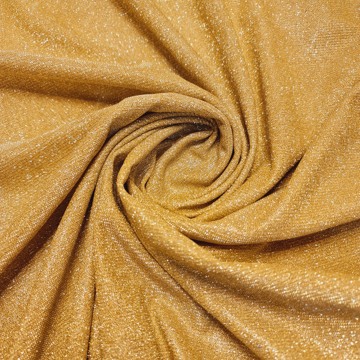 Shimmer Moonlight Stretch Glitter Nylon Fabric – 58" Wide Stardust Backdrop, Dress & Craft Material