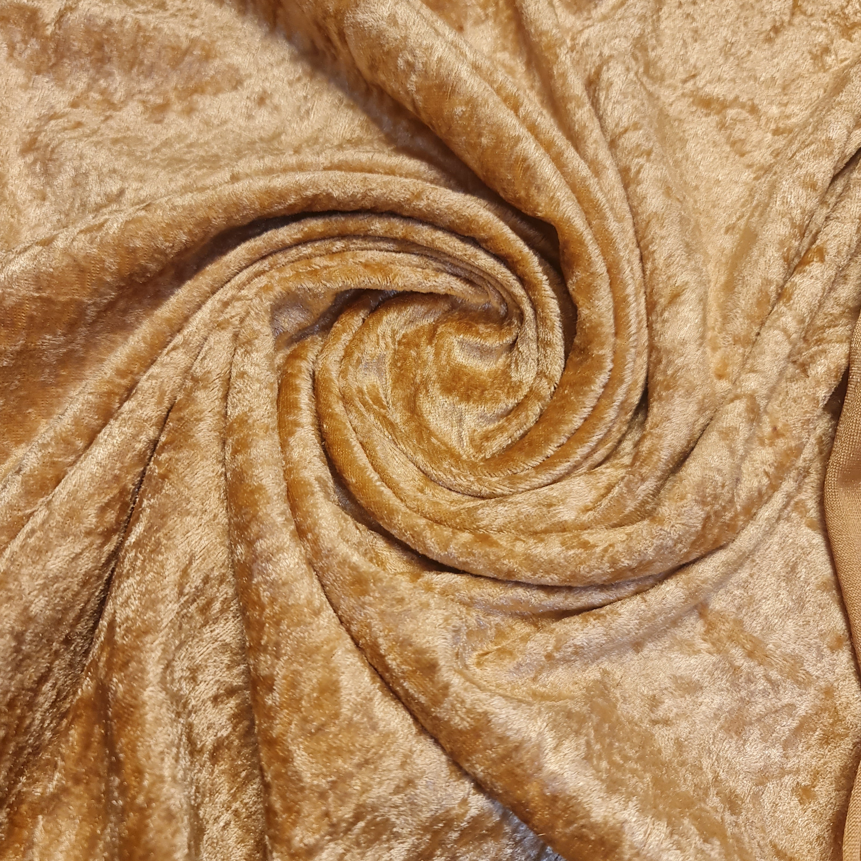 Crushed Velvet Stretch Velour Fabric – 58