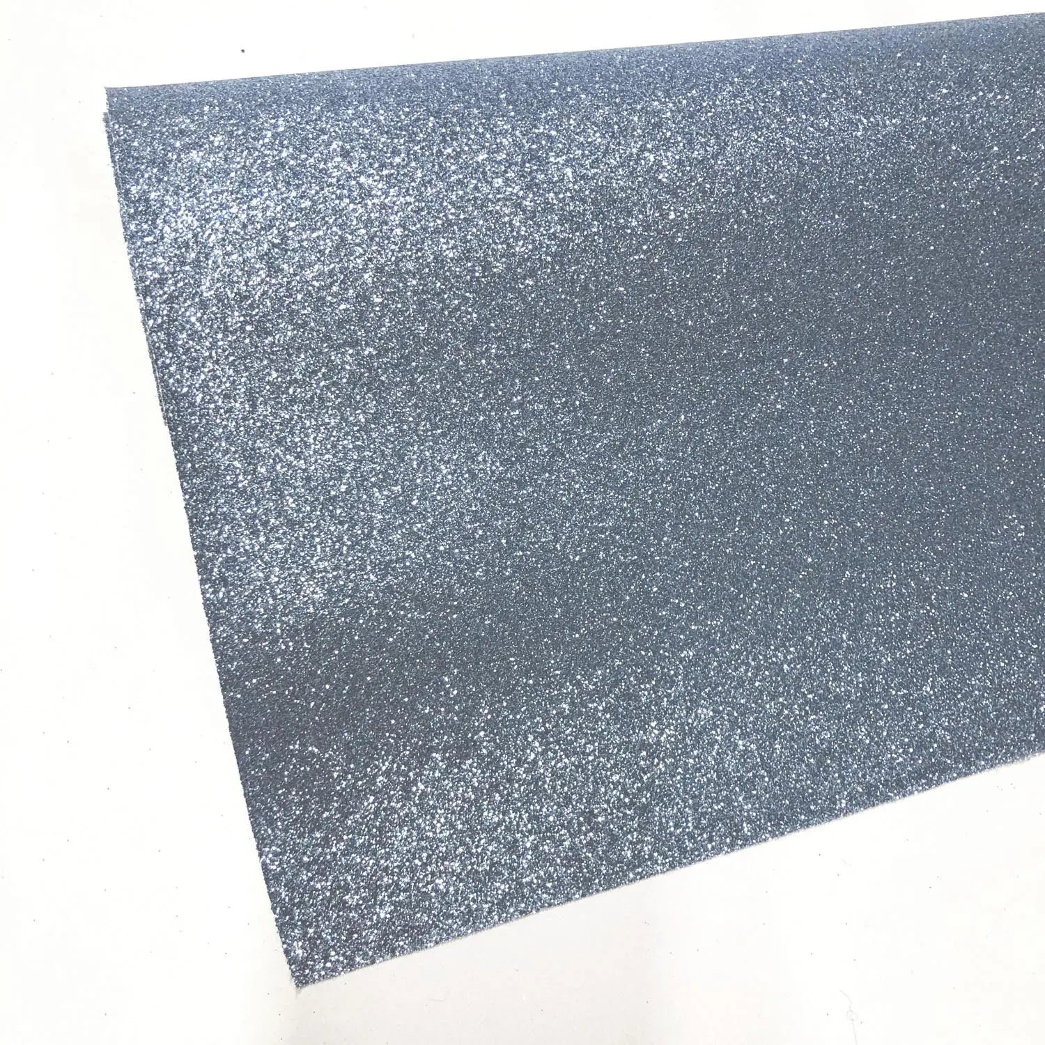 Fine Glitter PU Backed Fabric | Sparkle Leatherette 55