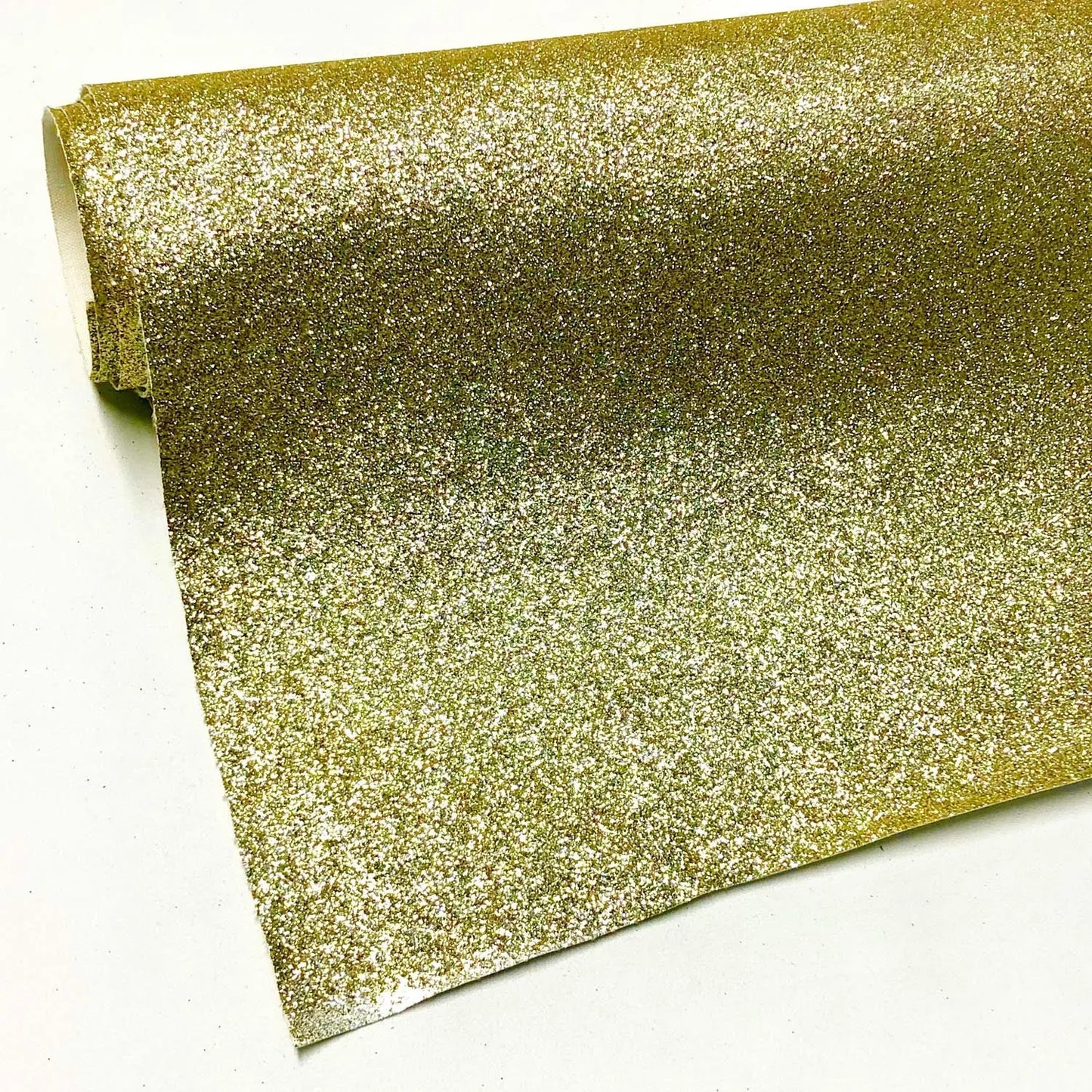 Fine Glitter PU Backed Fabric | Sparkle Leatherette 55" (140cm) Wide – Sold by the Meter