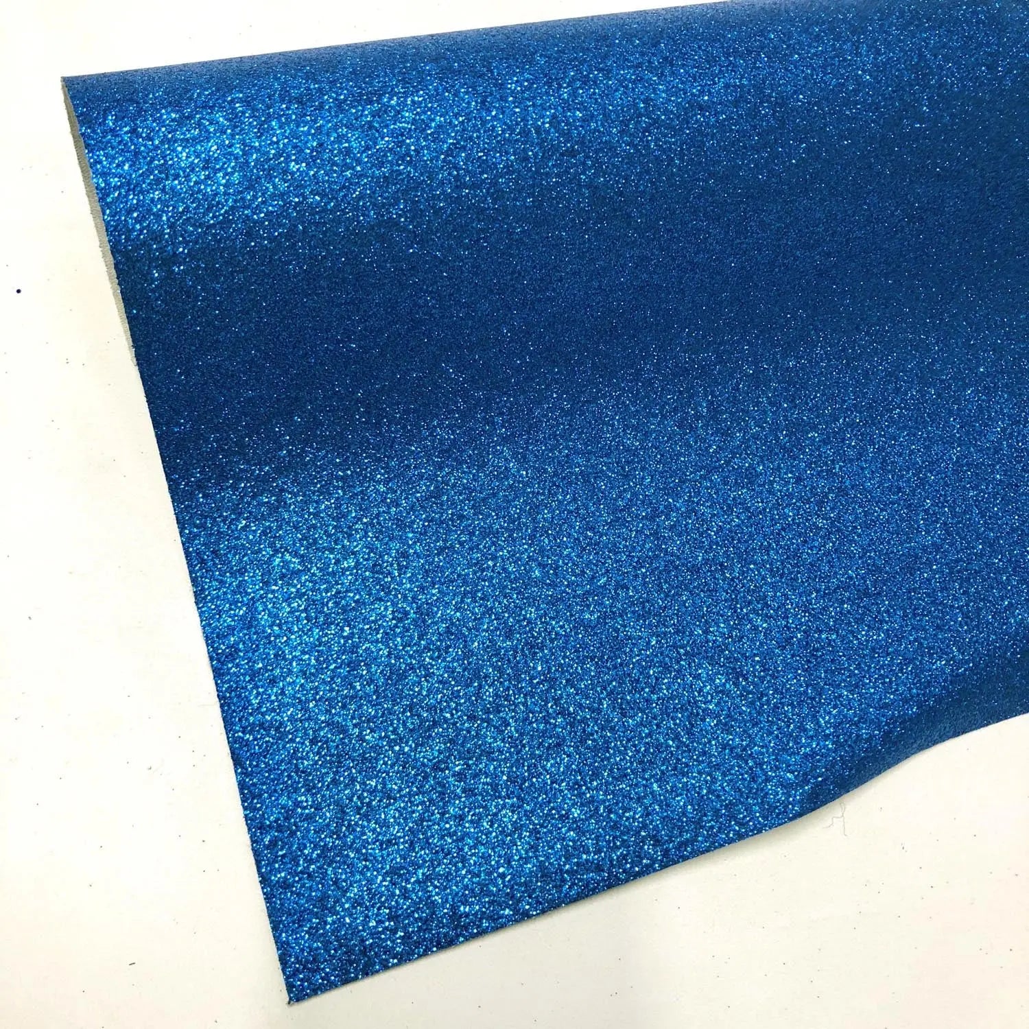 Fine Glitter PU Backed Fabric | Sparkle Leatherette 55