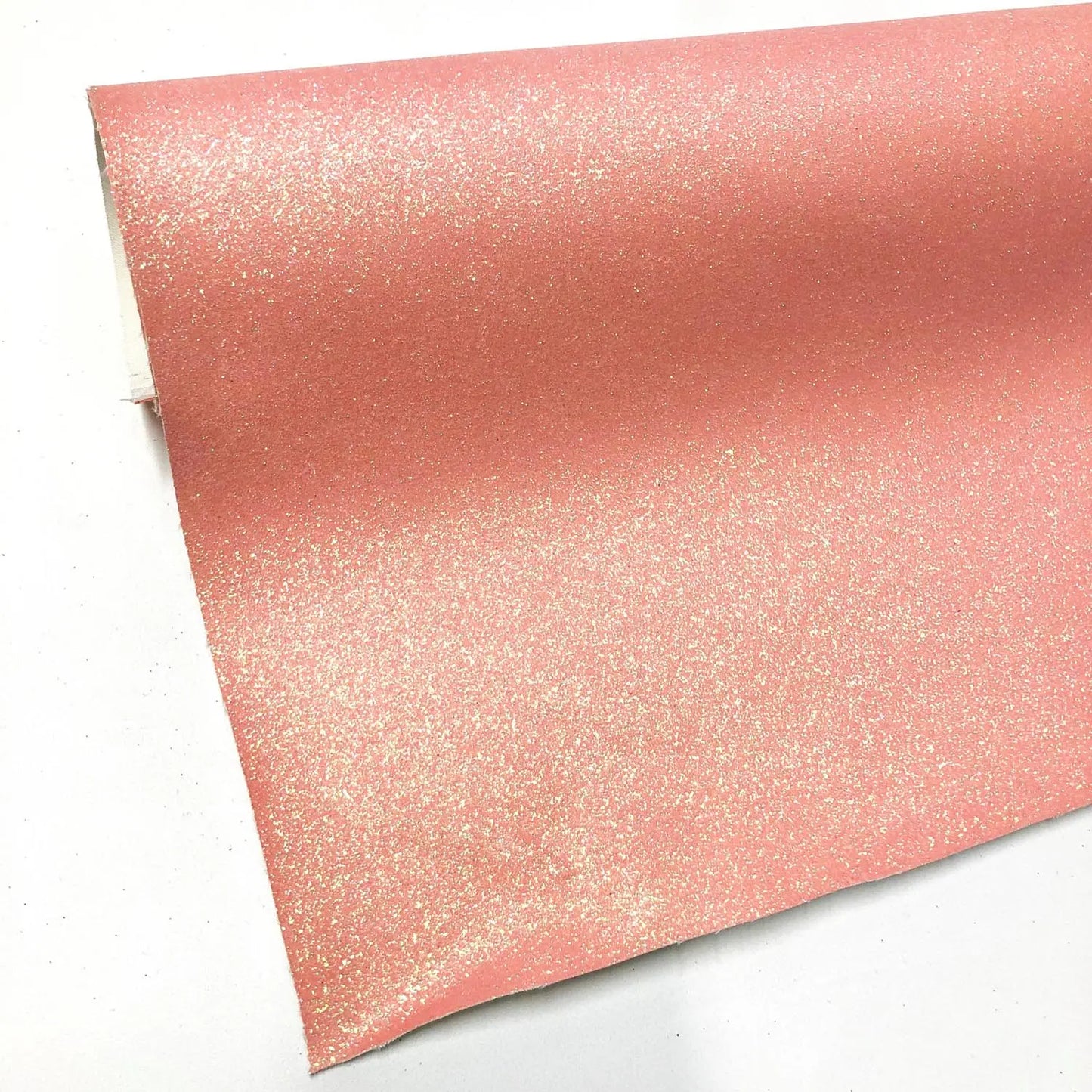Fine Glitter PU Backed Fabric | Sparkle Leatherette 55" (140cm) Wide – Sold by the Meter