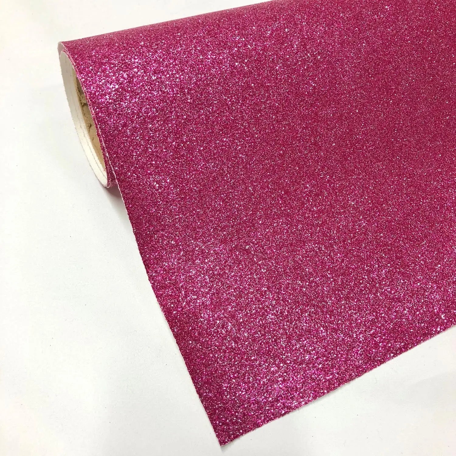 Fine Glitter PU Backed Fabric | Sparkle Leatherette 55