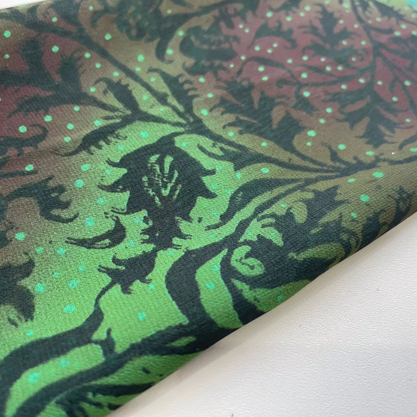 Floral Printed Polyester Georgette and Sheer Chiffon Fabric – Summer Dress Material