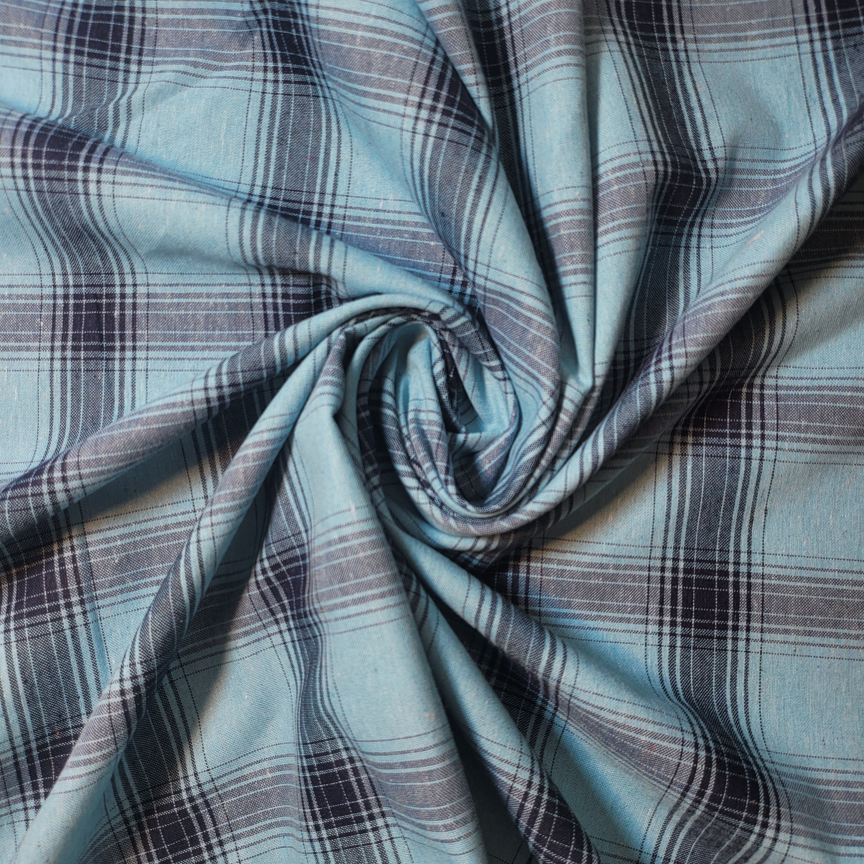 100% Cotton Tartan & Check Plaid Fabric | 58