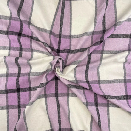 Soft Handle Wool Effect Brushed Tartan Fabric | Heavy 290gsm 60" (150cm) Wide Polyester Tartan – Sold by the Meter