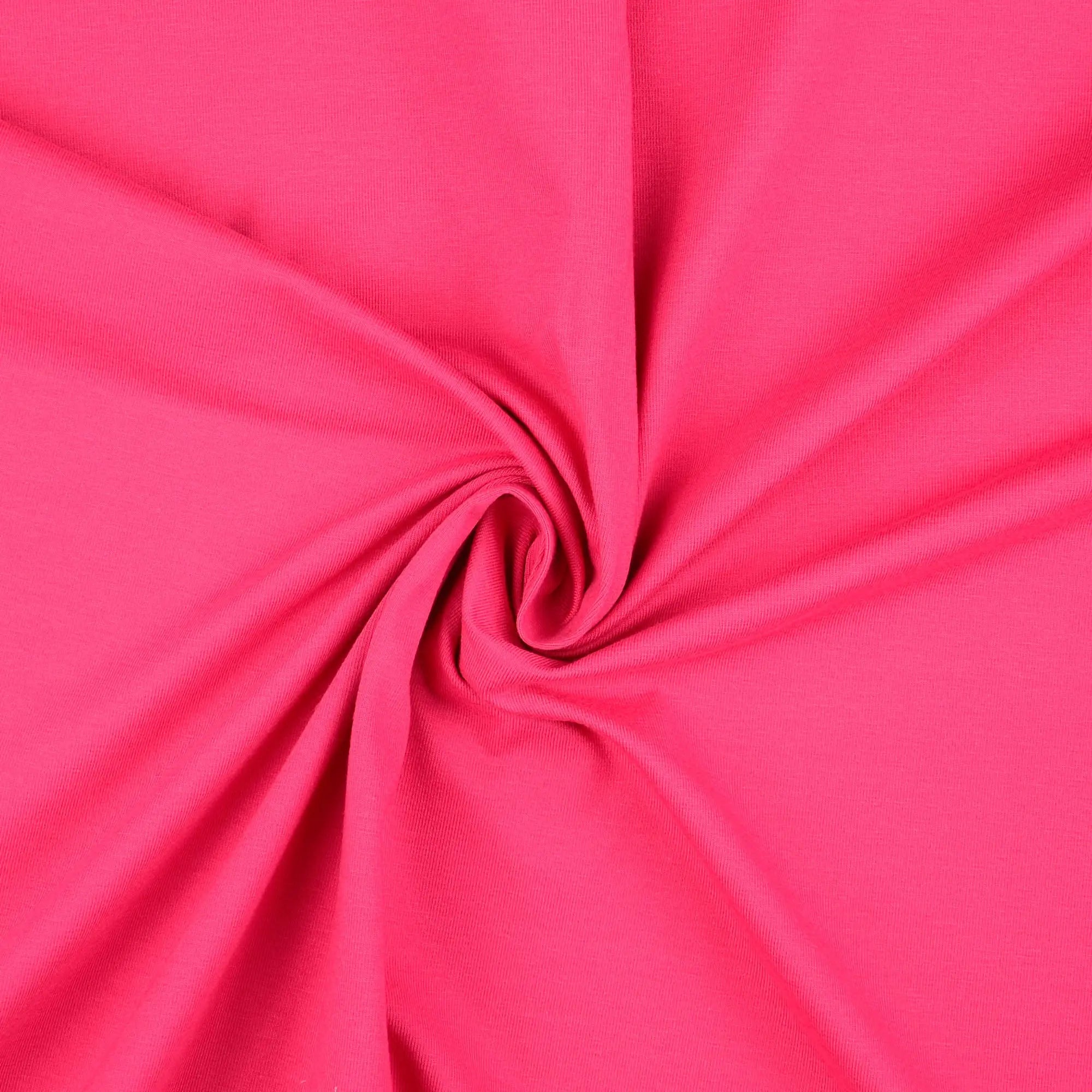 Plain Cotton Jersey Fabric | 95% Cotton 5% Elastane 220gsm 59