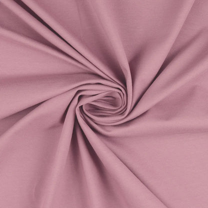 Plain Cotton Jersey Fabric | 95% Cotton 5% Elastane 220gsm 59" (150cm) Wide OEKO-TEX – Sold by the Meter