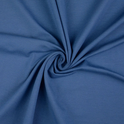 Plain Cotton Jersey Fabric | 95% Cotton 5% Elastane 220gsm 59" (150cm) Wide OEKO-TEX – Sold by the Meter