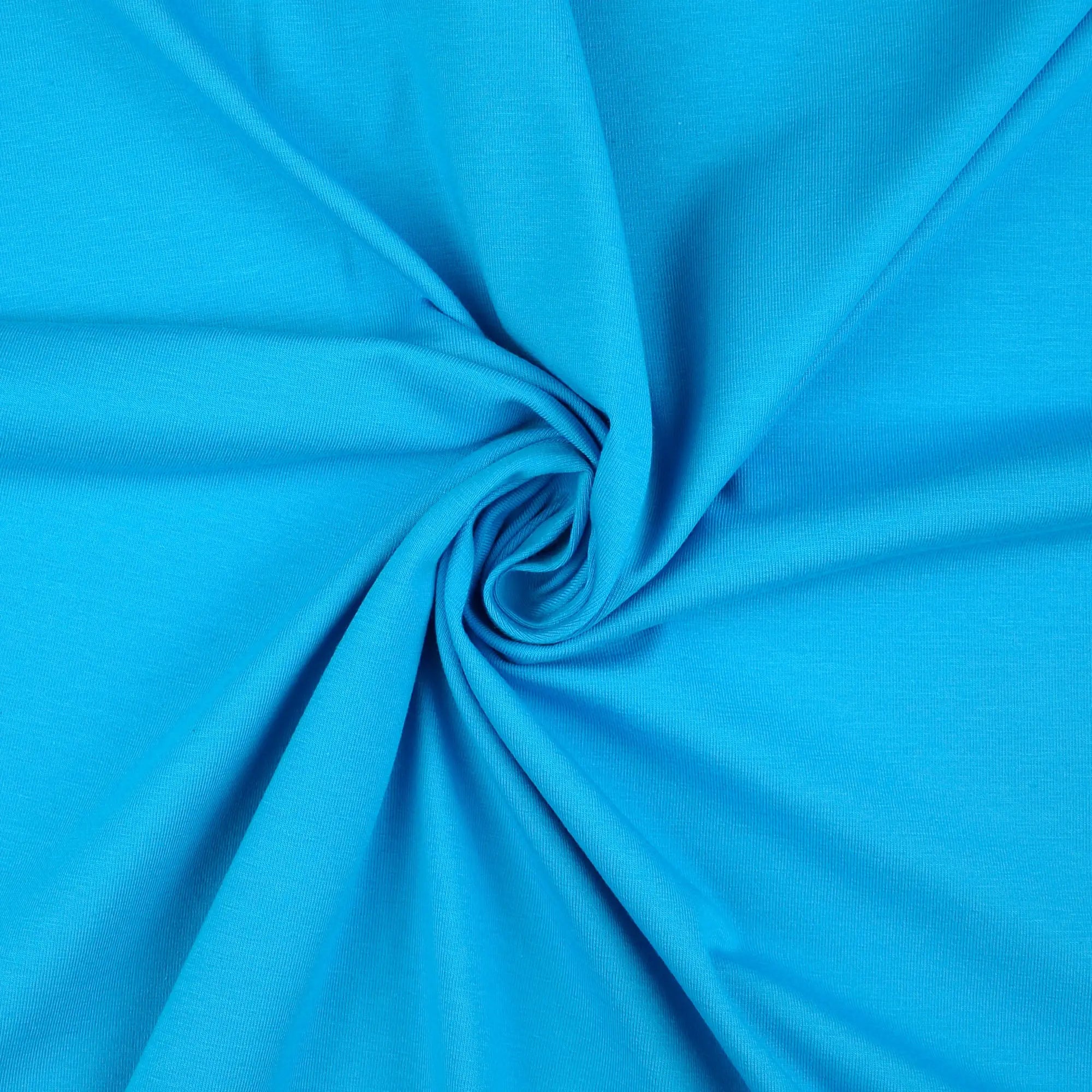 Plain Cotton Jersey Fabric | 95% Cotton 5% Elastane 220gsm 59
