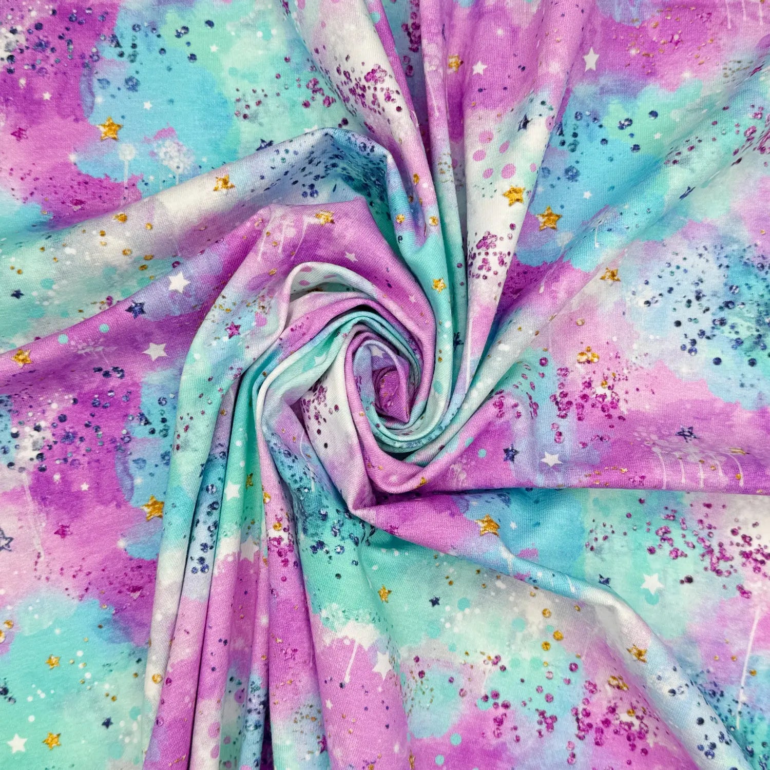 Digitally Printed Cotton Jersey Fabric | Soft Stretch Jersey 60