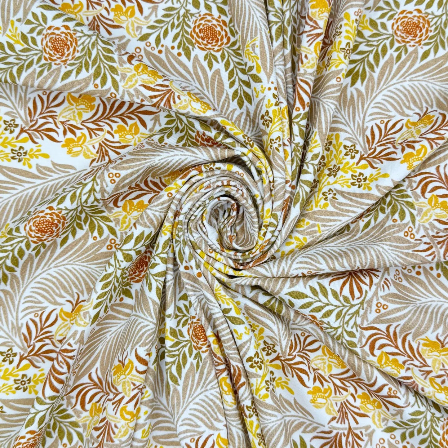 Digitally Printed Cotton Jersey Fabric | Soft Stretch Jersey 60" (150cm) Wide Dressmaking & Activewear Fabric – Sold by the Meter