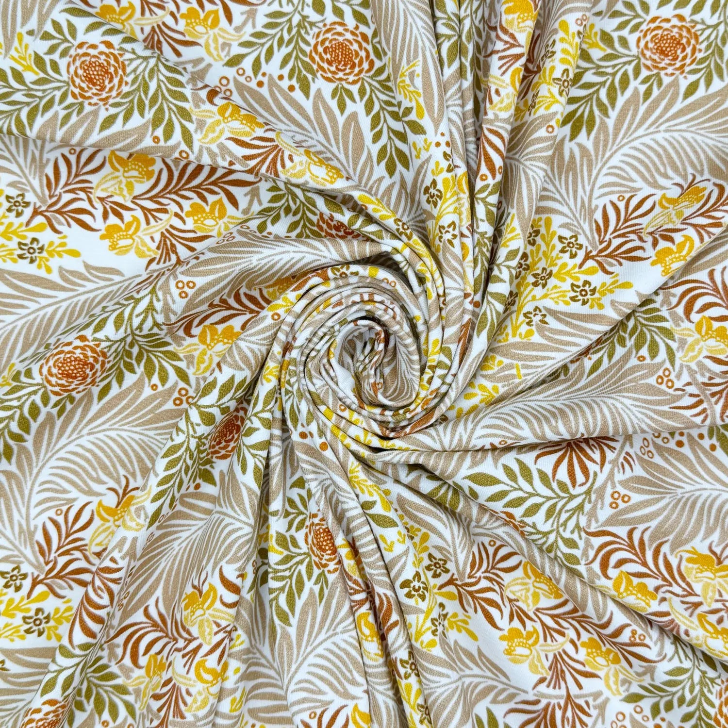 Digitally Printed Cotton Jersey Fabric | Soft Stretch Jersey 60" (150cm) Wide Dressmaking & Activewear Fabric – Sold by the Meter