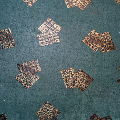 Leopard Foil ITY Lycra Elastane Fabric – 58" Wide Dress & Craft Material by the Meter