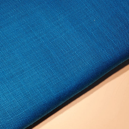 Kingfisher Plain 100% Cotton Linen Fabric Craft Dress Quilting Material 58" By The Roll (25 Meter Roll)